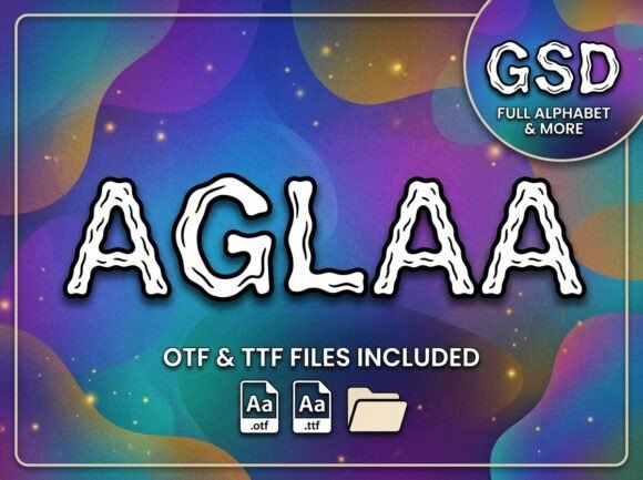 Aglaa: A Fluid Display Typeface for Editorial Design