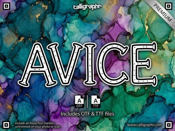 Avice: The Vintage Display Typeface for Modern Editorial Design