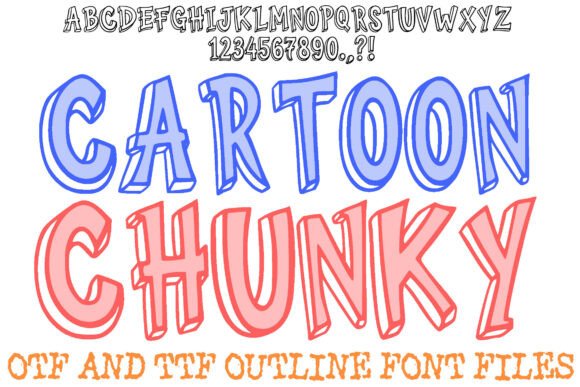 Cartoon Chunky: A Playful Display Typeface for Bold Web Design