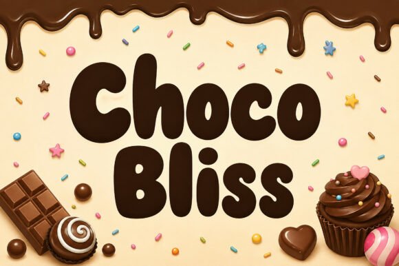 Choco Bliss: The Sweet Display Font for Playful Web Experiences