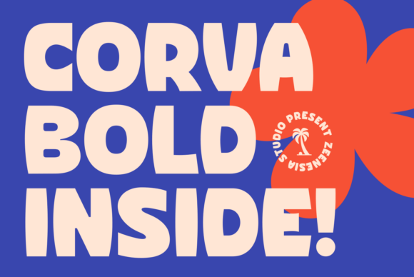Corva Bold Inside: The Display Typeface for Modern Editorial Design