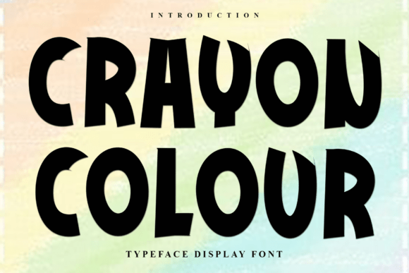 Crayon Colour: The Playful Typeface for Warm Digital Brands