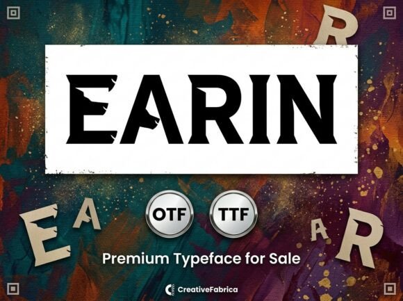 Earin: The Bold Display Font That Transformed My Client's Brand