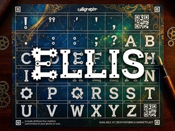 Ellis: A Premium Display Font for High-Impact Campaigns