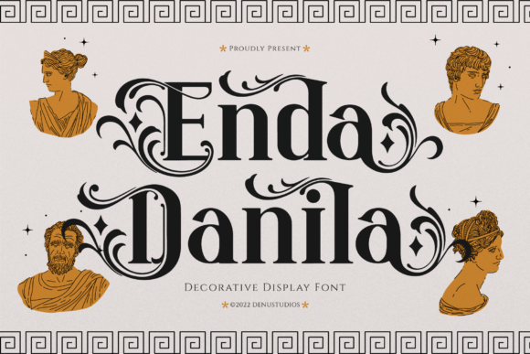 Enda Danila: A Majestic Display Typeface for Digital Brands