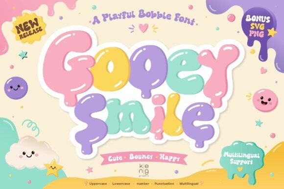Gooey Smile: The Display Font That Brings Joy to Editorial Design