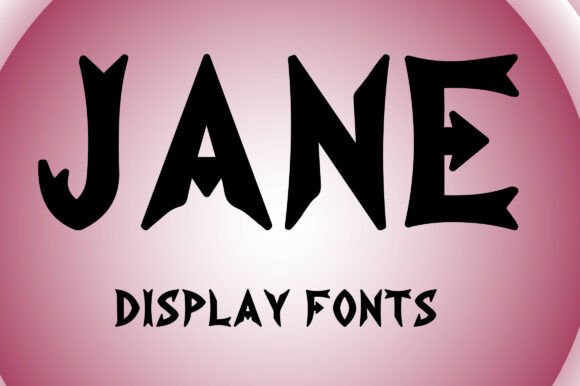 Jane: A Bold Display Font for Striking Brand Identity