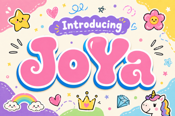Joya Display Font: A Vibrant Choice for Bold Small Business Branding