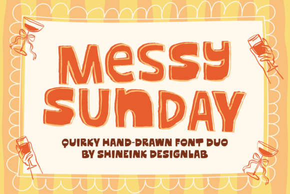 Messy Sunday: The Playful Typeface for Modern Web Design