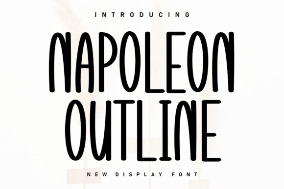 Napoleon Outline: The Handwritten Typeface for Campaigns That Feel Real