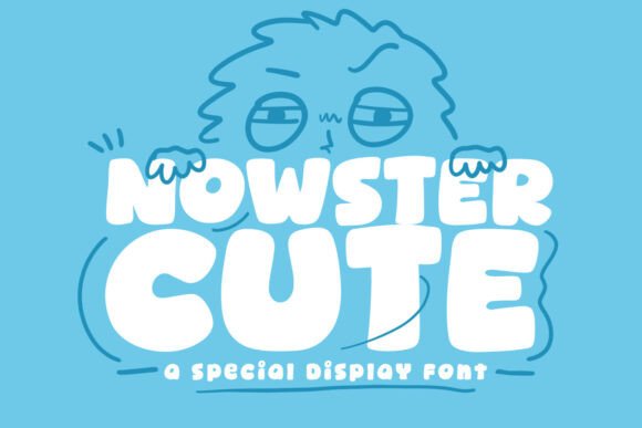 Nowster Cute: The Perfect Display Typeface for Handmade Brands