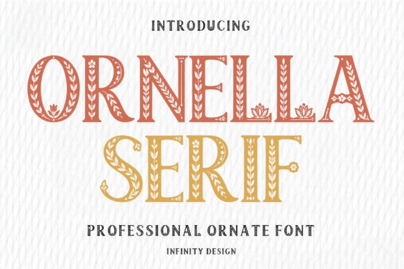 Ornella Serif: A Premium Display Typeface for Editorial Design