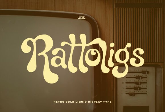 Rattoligs: The Retro Display Typeface That Transforms Your Brand Identity