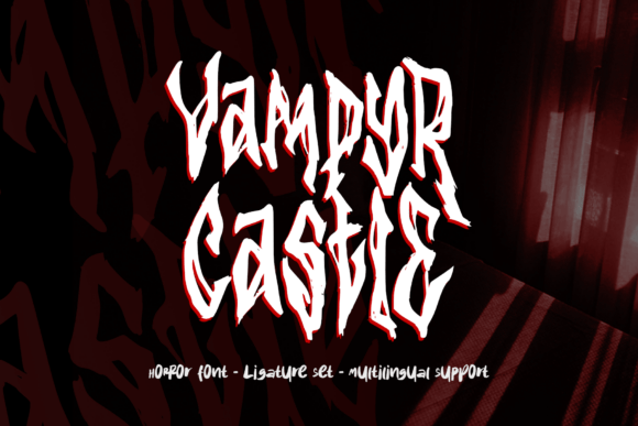 Vampyr Castle: The Perfect Horror Typeface for Dark Campaigns