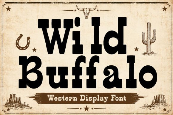 Wild Buffalo Typeface Review for Web Design